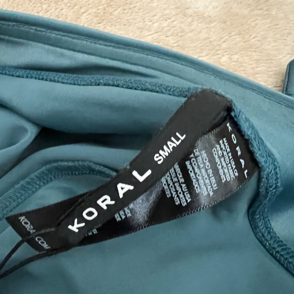NWT Koral leggings and bra top set size small - Picture 6 of 9